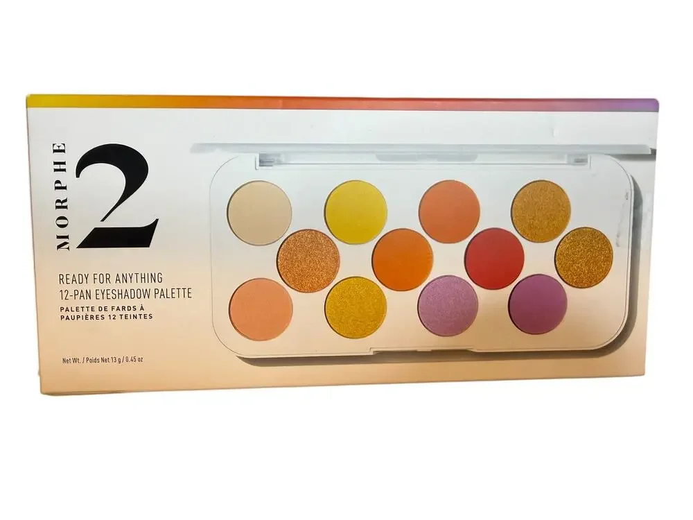 Morphe 2 Ready For Anything Eyeshadow Palette 12 Color Social Butterfly